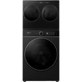 Hisense X-Zone Master mini module stacked on the 12kg washer dryer