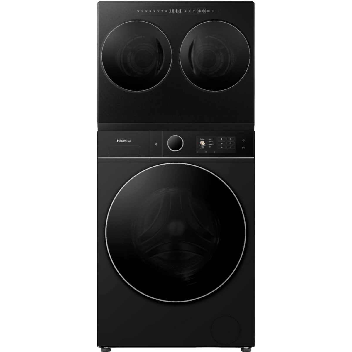 Hisense X-Zone Master 12/8kg washer dryer with 2kg mini tower