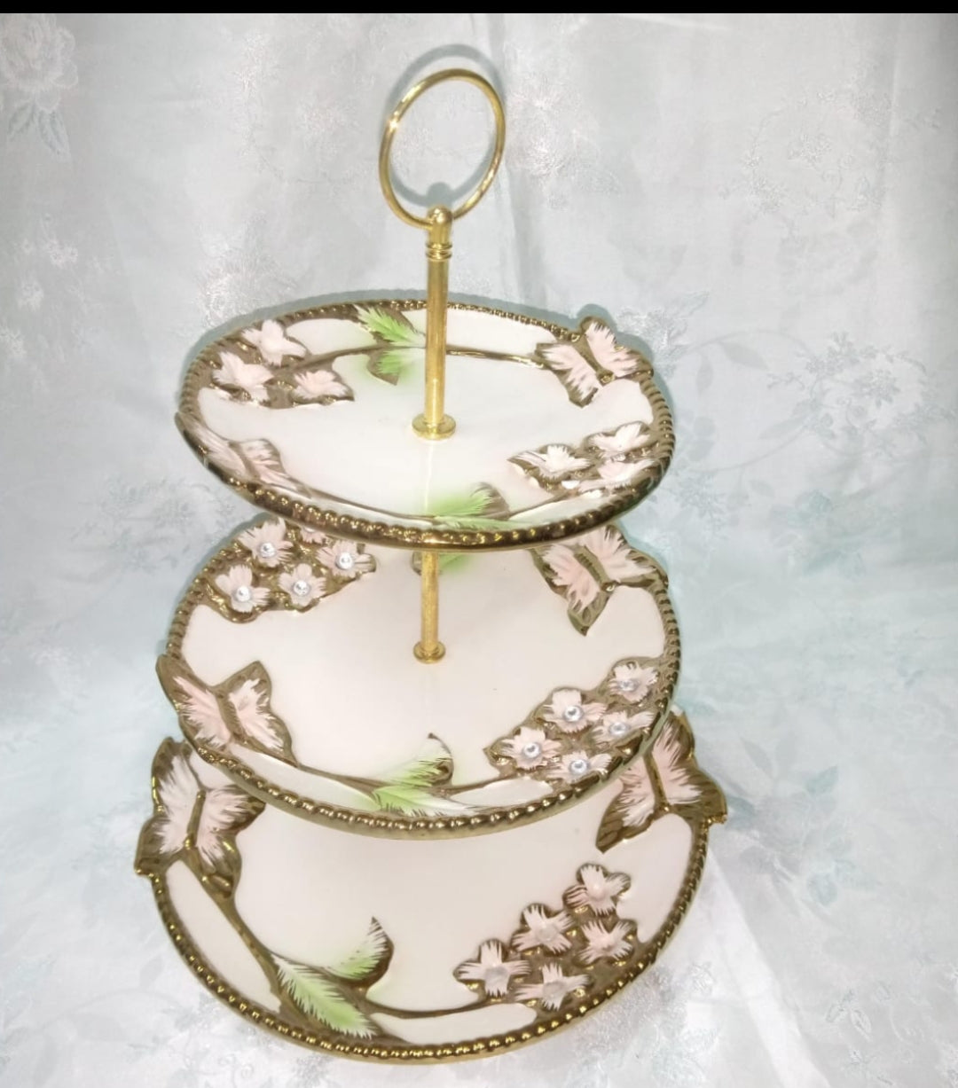 3layer round cake stand