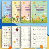 Reusable 4 Magic Books + 10 Refill Set