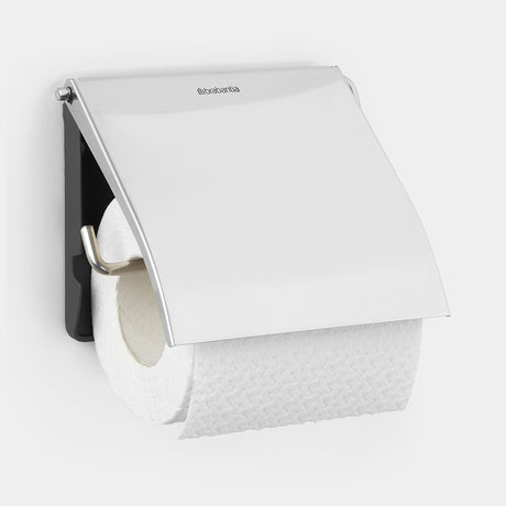 Brabantia Toilet Roll Holder Brilliant Steel — Homelux Kenya (view 2)