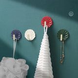 4pcs Punch-Free Wall Hanging Hooks