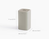 Joseph Joseph Tota One 60L laundry basket ecru alternate view