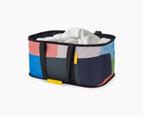 Joseph Joseph Hold-All 35L collapsible laundry basket in the Jonathan Lawes multicolour print.