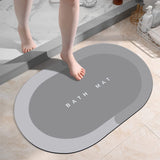 Super Absorbent Floor Mat, Non Slip Quick Dry Bath Mats for Bathroom