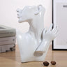 Resin Statue Character Sculpture Jewelry Stand Earrings Necklace Display Stand Room Decoration