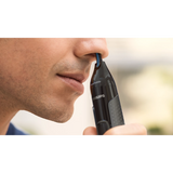 Philips 3000 Series Nose Ear & Brow Trimmer - Precision Trim Technology, Protective Guard System, Fully Washable