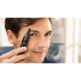 Philips 3000 Series Nose Ear & Brow Trimmer - Precision Trim Technology, Protective Guard System, Fully Washable