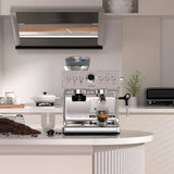 Empstorm® EM-21M Espresso Coffee Machine with Grinder | 20 Bar Semi-Automatic