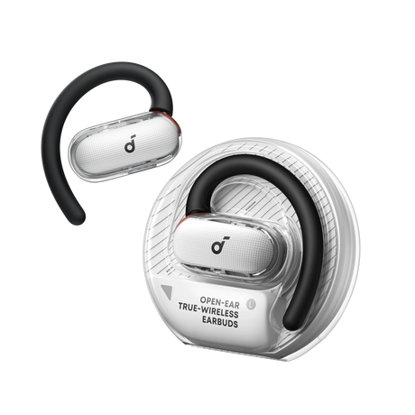 Soundcore V40i Open Ear Earbuds White