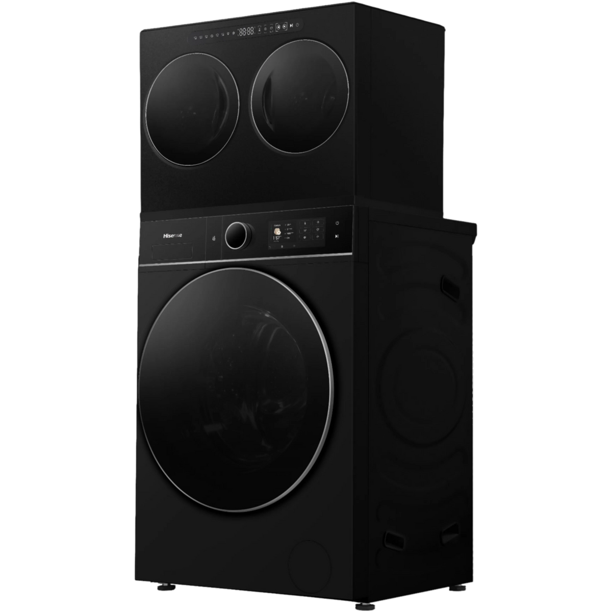 Hisense X-Zone Master 12/8kg washer dryer with 2kg mini tower