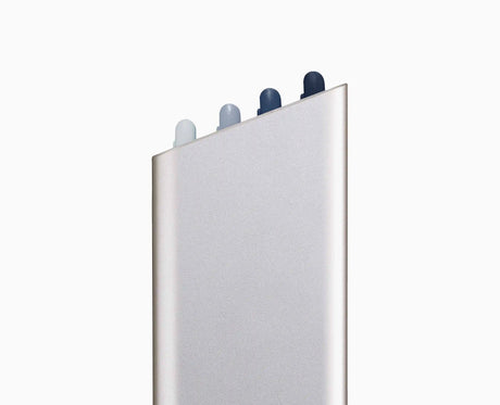 Overhead shot of a Folio board in use with chopped ingredients.