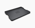 Joseph Joseph Cut&Carve Plus extra-large chopping board in black, spiked carving side up.