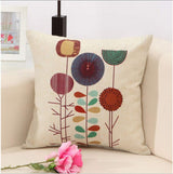 Retro Fashion Cotton Linen Blend Throw Pillow Covers
