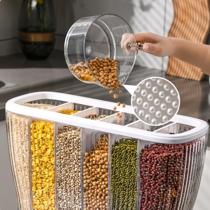 6 Grid Automatic Cereal Dispenser