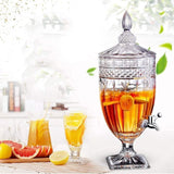 Mason Jar Beverage Dispenser –lass Juice Beer Water Pitcher with Tap
