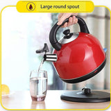 Signature 1.7L Stainless Steel Electric Kettle 2200W Rapid Boil, 360° Rotational Base, Anti-Scald Handle Large Spout Auto Shut Off