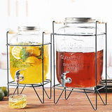 Glass Juice Dispenser with Stand & Tap  5L & 8L | Homelux Kenya