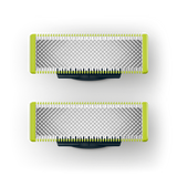 Philips OneBlade Replacement Blades 2-Pack - Fits All OneBlade Handles, Wet & Dry
