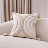 Woven Boho Pillowcases | Decorative Cotton Cushion Covers for Sofa & Bed