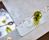 Joseph Joseph DrySmart rack rubberised grips protecting a wine glass stem