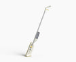 Joseph Joseph CleanTech 2-in-1 spray mop in stone, standing upright.