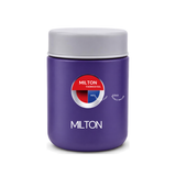Milton Grab N Go Thermosteel food flask in violet