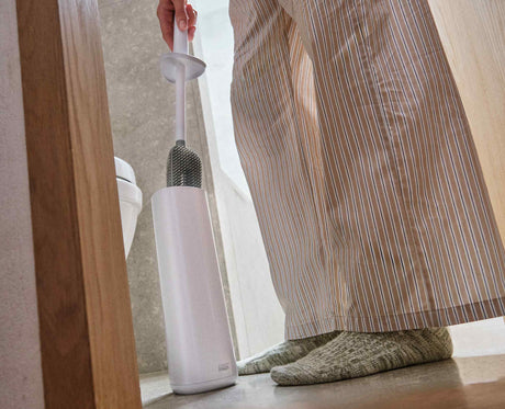 Joseph Joseph Flex 360 toilet brush lifted out of its holder, Homelux Kenya