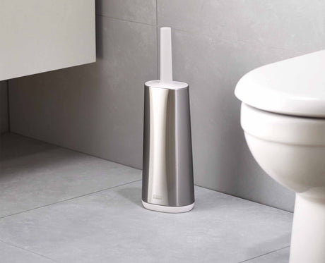 Joseph Joseph Flex Steel toilet brush flexible D-shaped head cleaning under the rim, Homelux Kenya