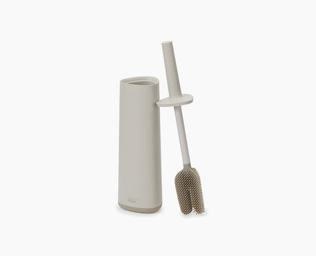 Joseph Joseph Flex 360 toilet brush in matt ecru, sold in Kenya by Homelux Kenya