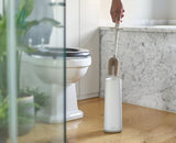 Joseph Joseph Flex 360 toilet brush triple-action head close up