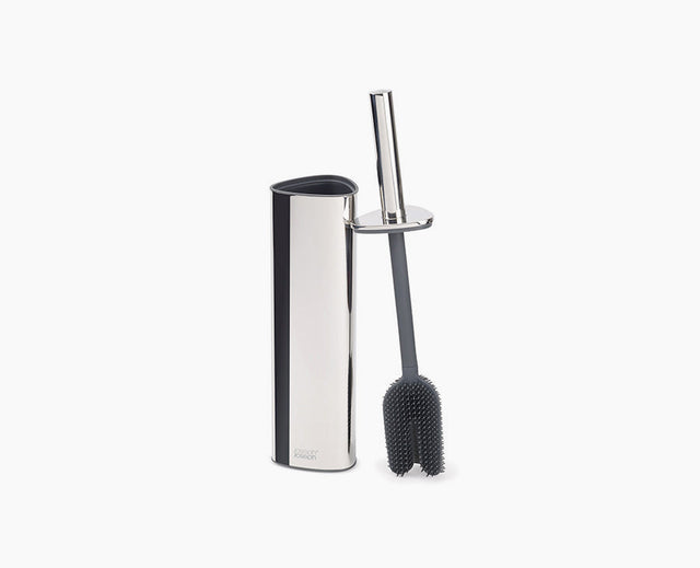 Joseph Joseph Flex 360 Luxe toilet brush with stainless steel holder, sold in Kenya by Homelux Kenya