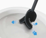 Joseph Joseph Flex 360 Luxe toilet brush with stainless steel holder anti-drip draining detail, Homelux Kenya