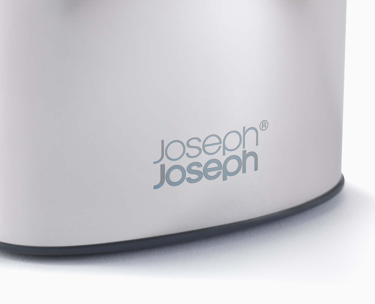 Joseph Joseph Flex 360 Luxe toilet brush with stainless steel holder replaceable head detail, Homelux Kenya