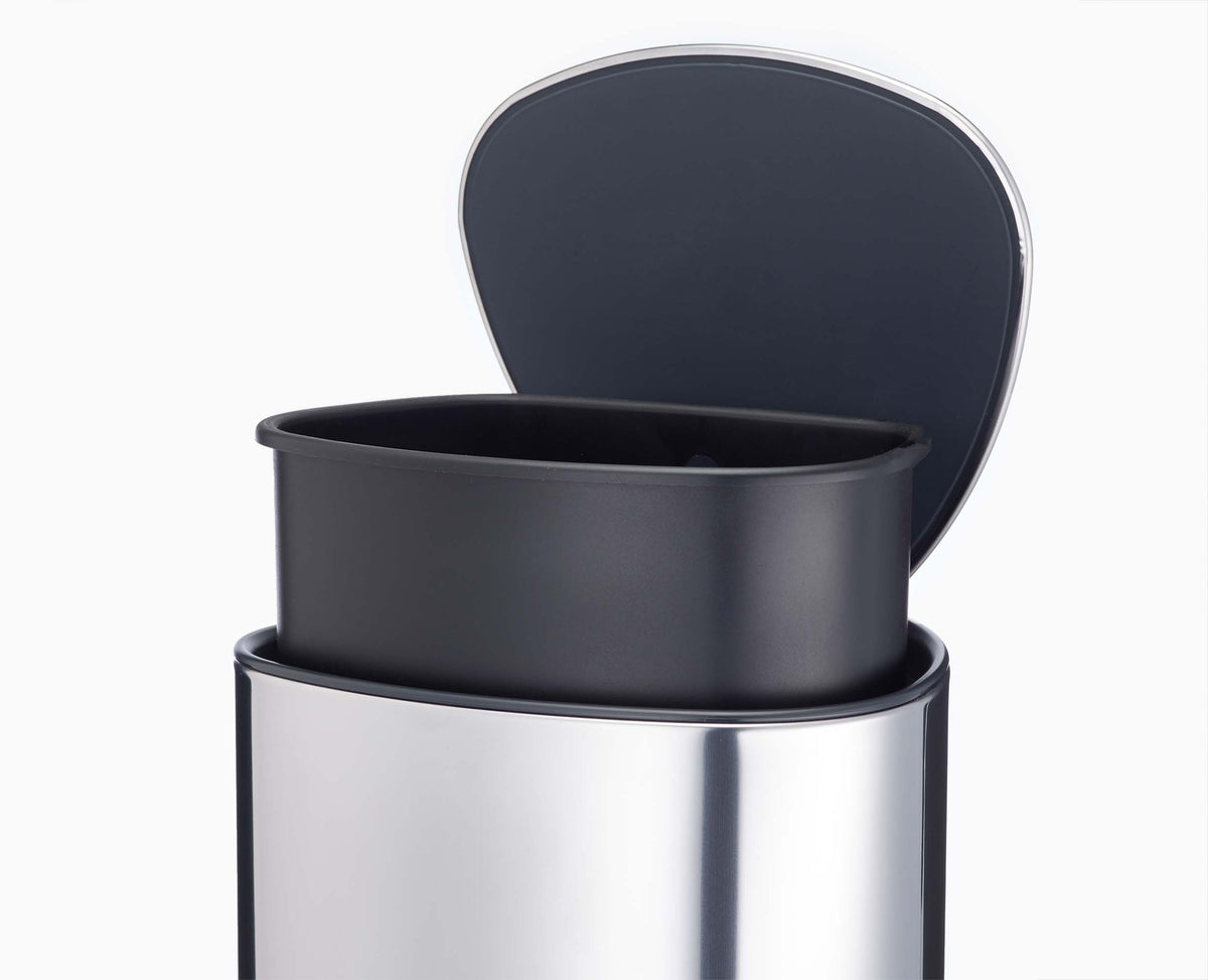 Joseph Joseph EasyStore Luxe 5L pedal bin rear liner pocket detail, Homelux Kenya