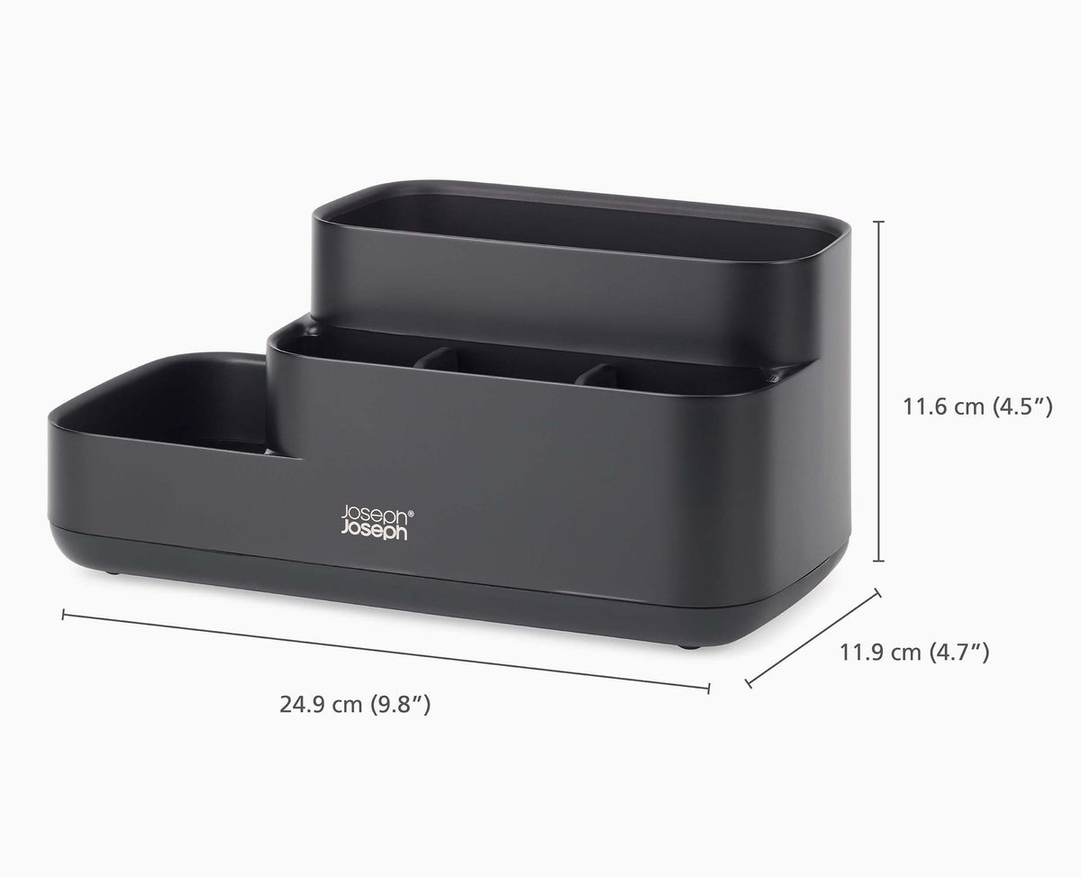 Joseph Joseph EasyStore bathroom caddy dimensions diagram