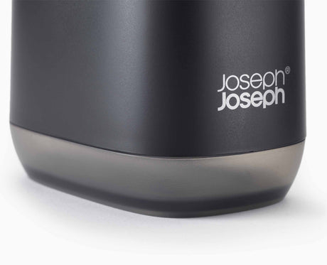 Joseph Joseph Slim Compact soap pump in matt black separated into parts for recycling, Homelux Kenya