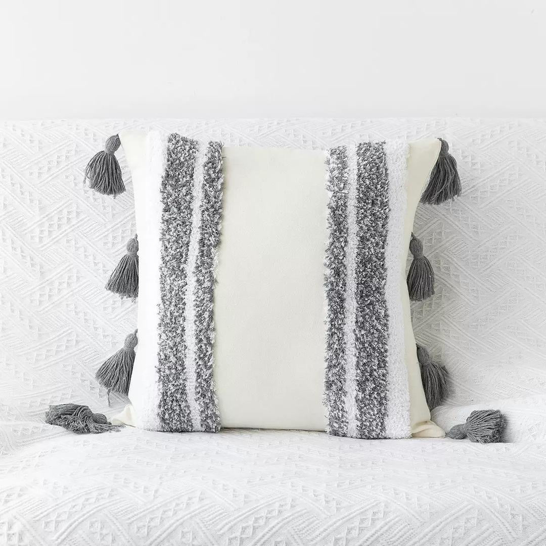 Tassels Moroccan style pillow covers