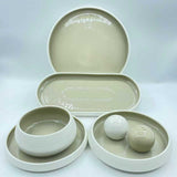 27pcs European Double Glaze Porcelain Dinner Set | Elegant Luxury Tableware in Kenya
