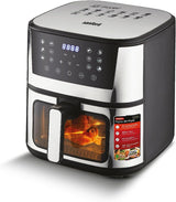 Sanford Digital Non Stick Air Fryer, 1700W, 7L, Touch Control Panel, 12 Presets Modes, Oil Free Cooking, Advanced Vortex Technology, Adjustable Temperature and Timer, Auto Shutoff and Alarm