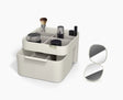 The Make Me Up set in Shell: cosmetic organiser and compact mirror together.