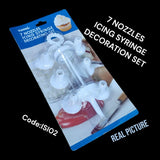 7Nozzles Icing Syringe Decoration Set