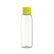 Joseph Joseph Dot hydration-tracking water bottle in green, 600 ml capacity.