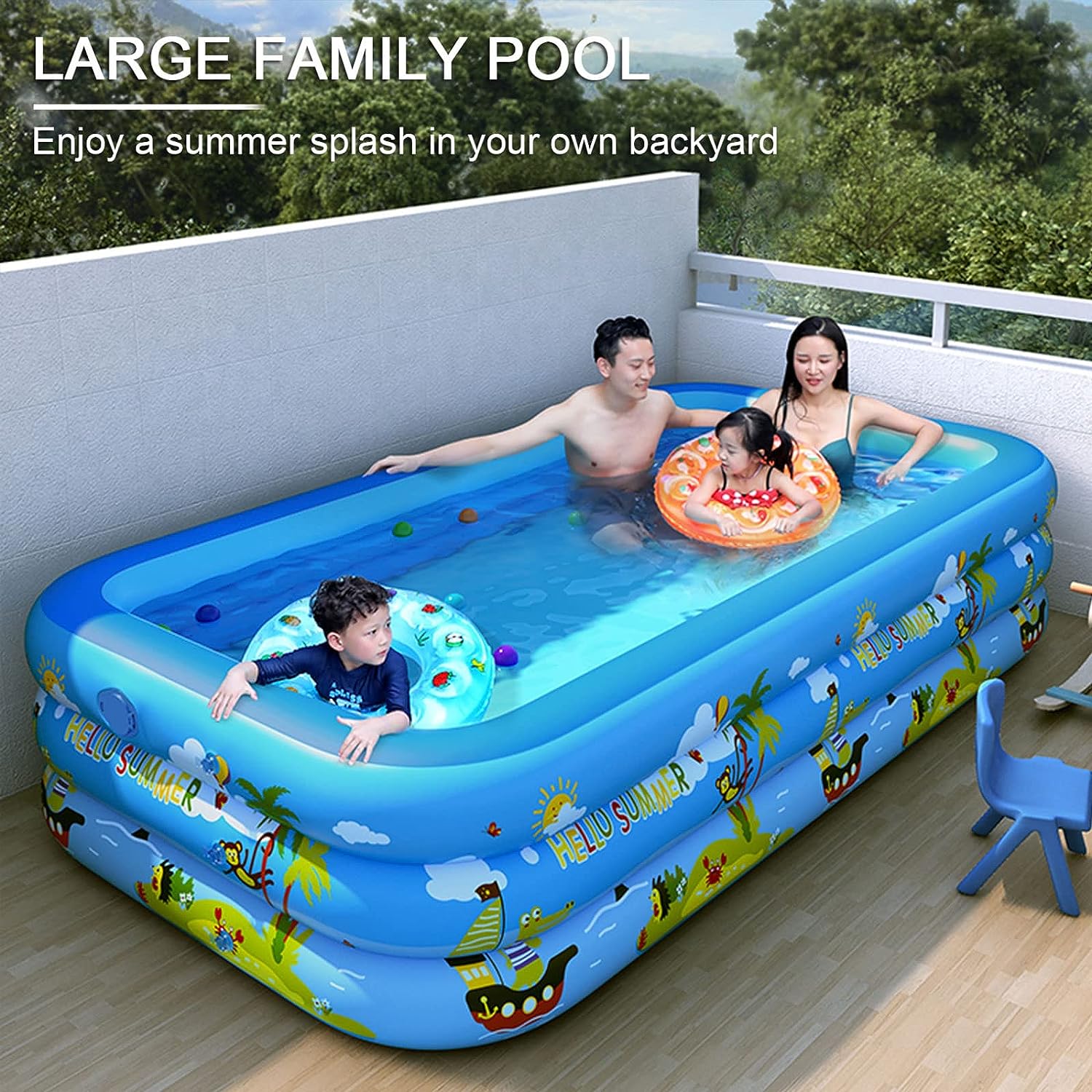 Inflatable Kids Swimming Pool – Homelux Kenya