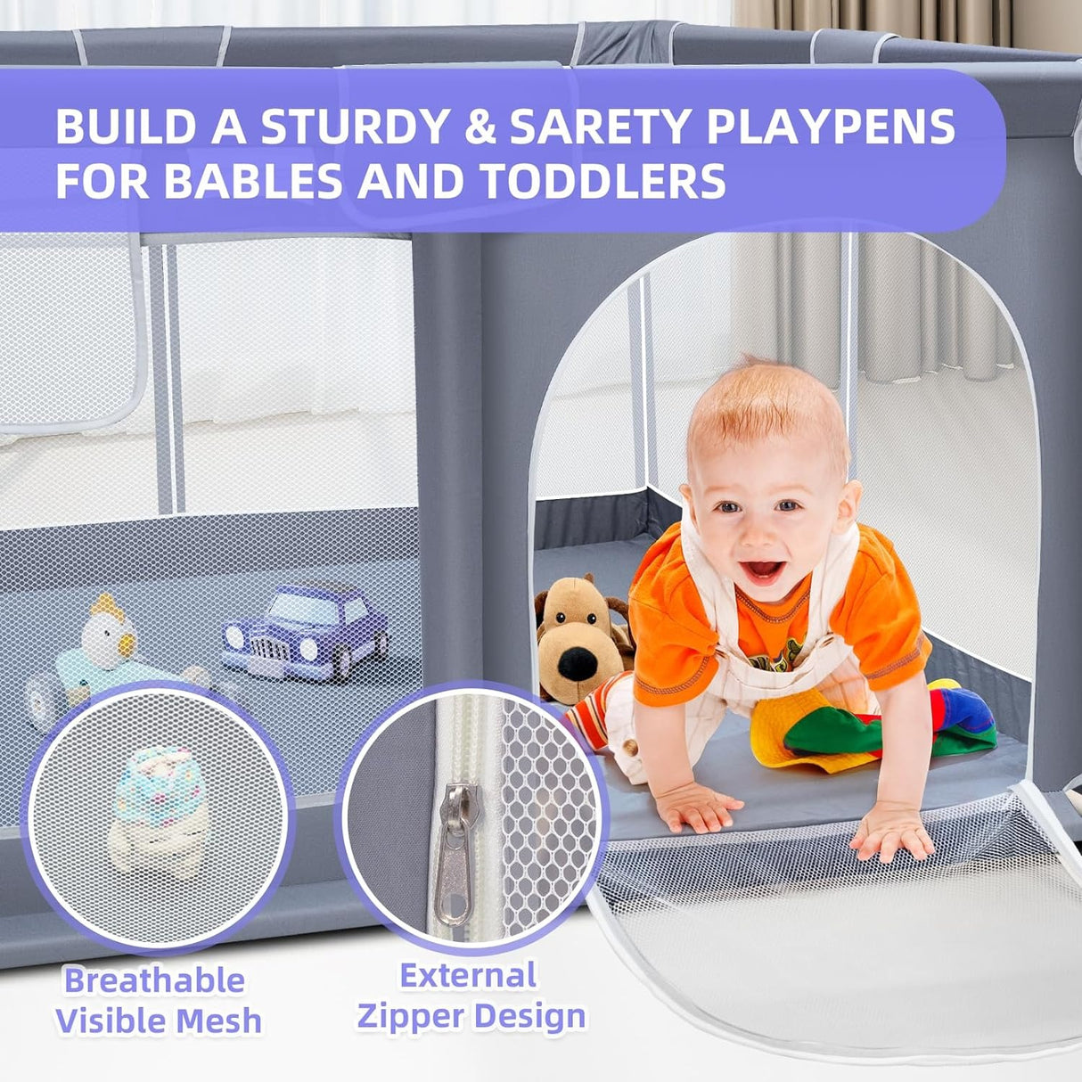 Play Pen for Kids Activity Center 1.2m