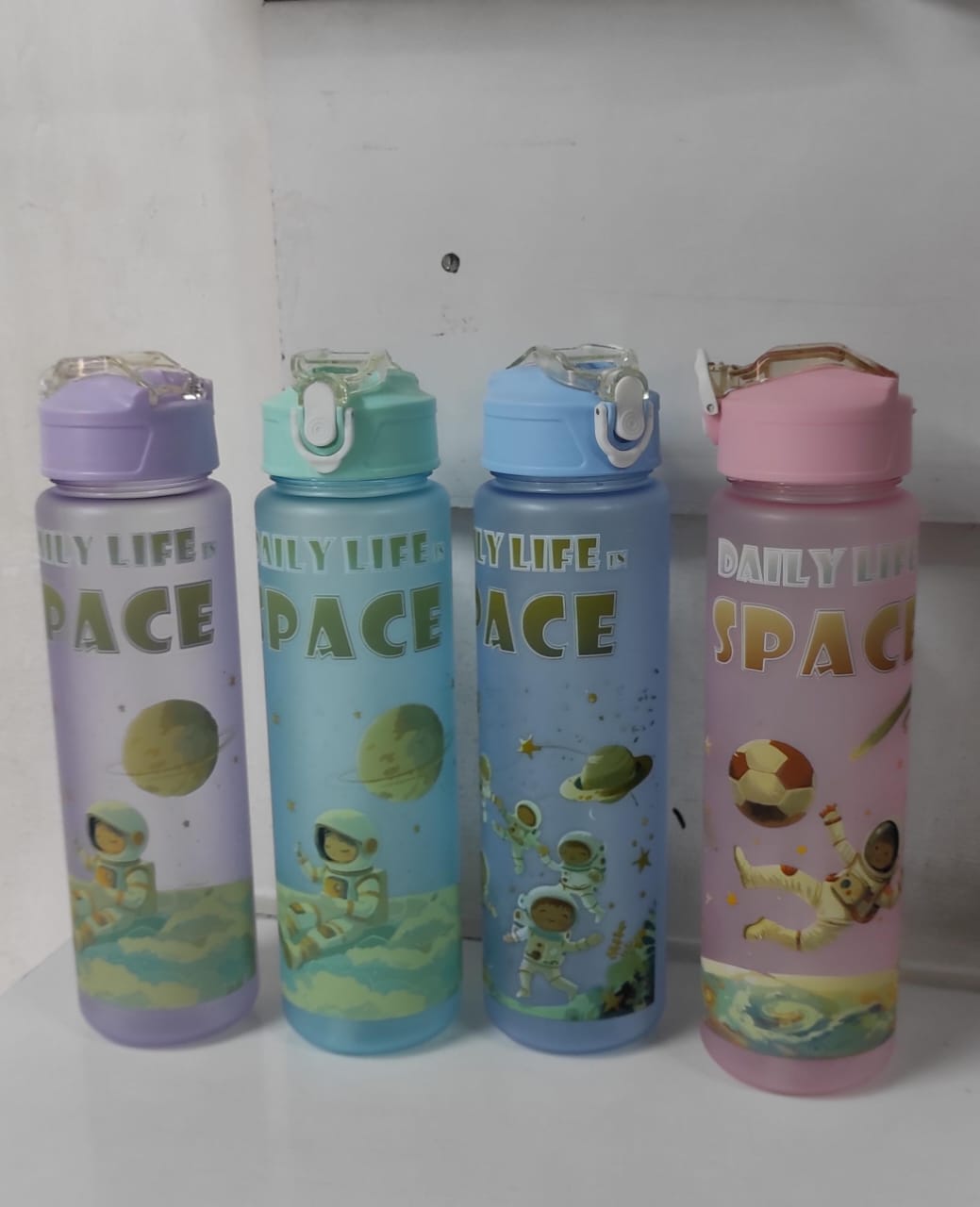 850ml kids space water, space frosted water bottle, kids water bottle, Lets go space kids water bottle