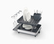 Joseph Joseph Excel steel 2-tier dish rack in stainless steel, sold in Kenya by Homelux Kenya