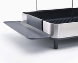 Joseph Joseph Excel dish rack movable cutlery drainer close up