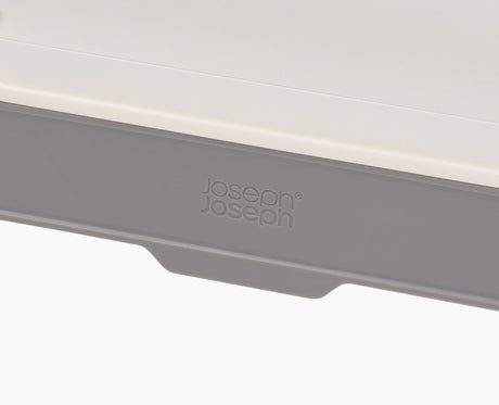 Side profile showing how little headroom the drawer needs beneath a shelf.