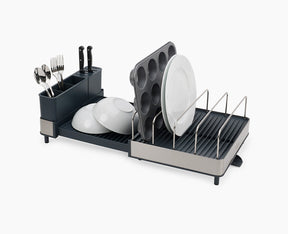 Joseph Joseph Extend Max stainless steel expandable dish rack, sold in Kenya by Homelux Kenya